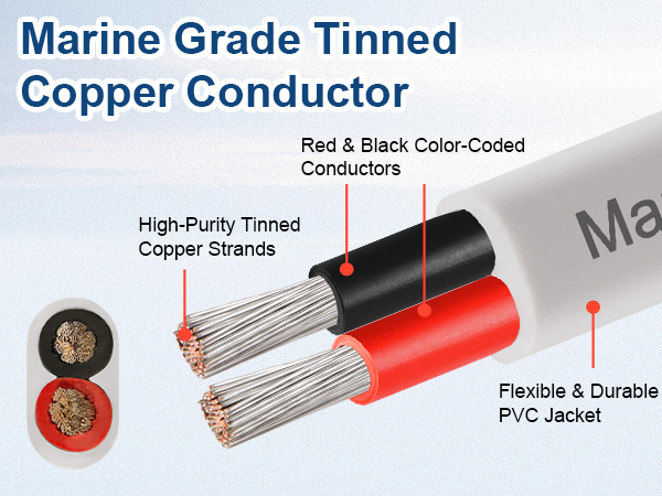 8 AWG Marine Wire