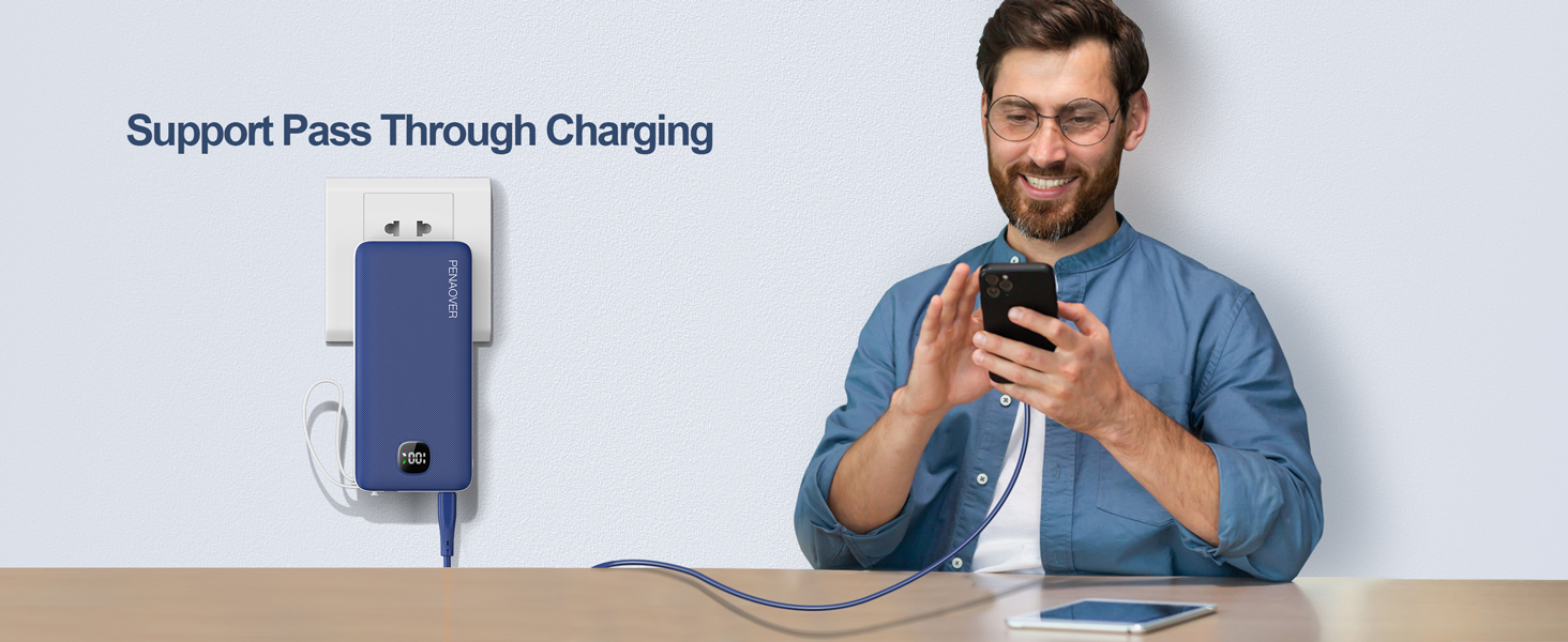 portable battery pack with cables