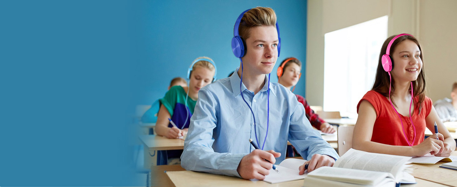 students headphones
