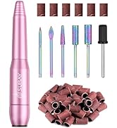 SUBAY Electric Nail Drill, Portable Electric Nail File for Acrylic Gel Nails, Nail Drill Kit Mani...