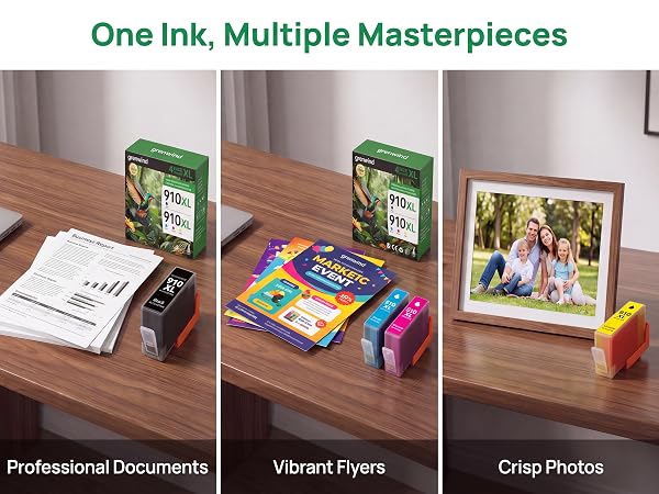 One Ink, Multiple Masterpieces