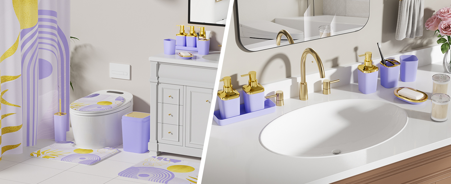 bathroom sets with shower curtain and rugs