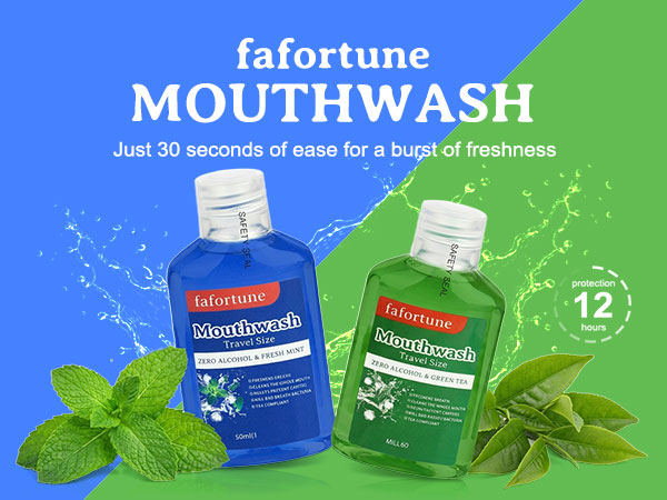 portable mouthwash alcohol free