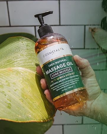 Sore Muscle Massage Oil