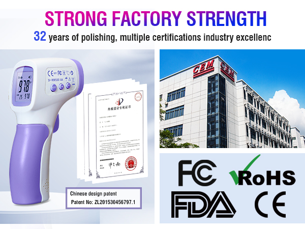 FDA CE FCC RoHS Professional certification