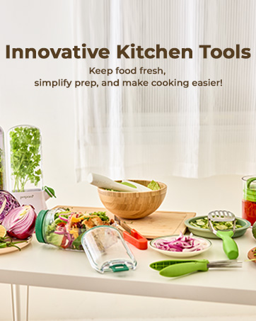 Innovative Kitchen Tools - Keep food fresh simplify prep, and make cooking easier