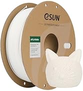 eSUN Matte PLA Filament 1.75mm Milk White, 3D Printing PLA Filament 1.75mm Dimensional Accuracy +...