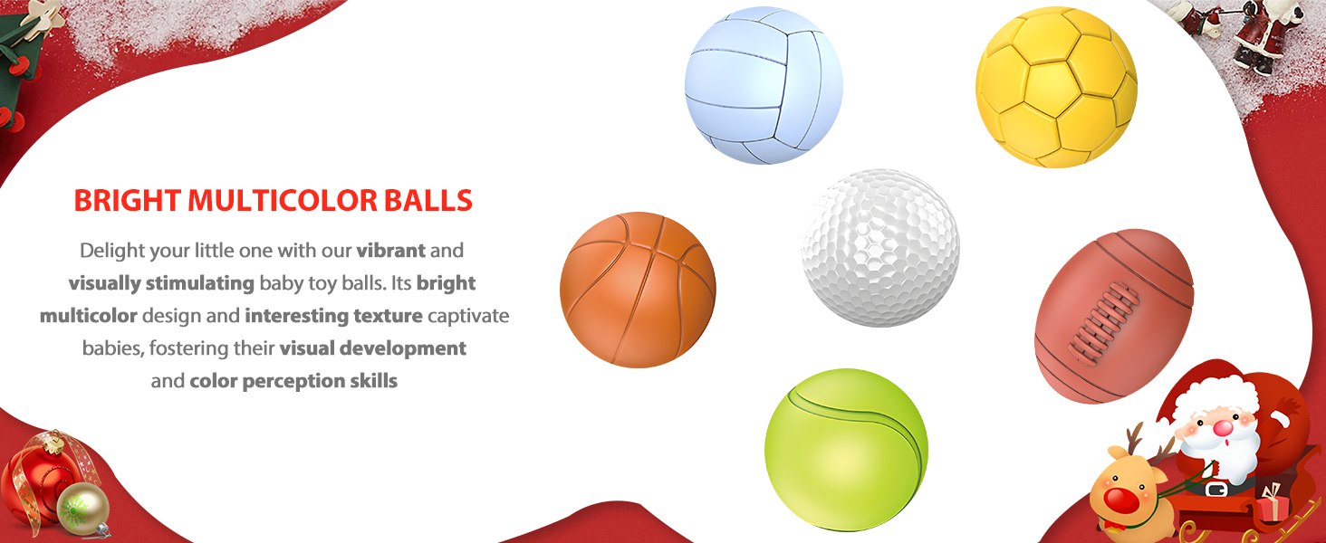 Baby Balls 3 to 12 Month for Babies