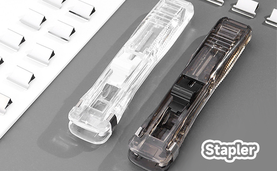 Portable Binder Clip Stapler