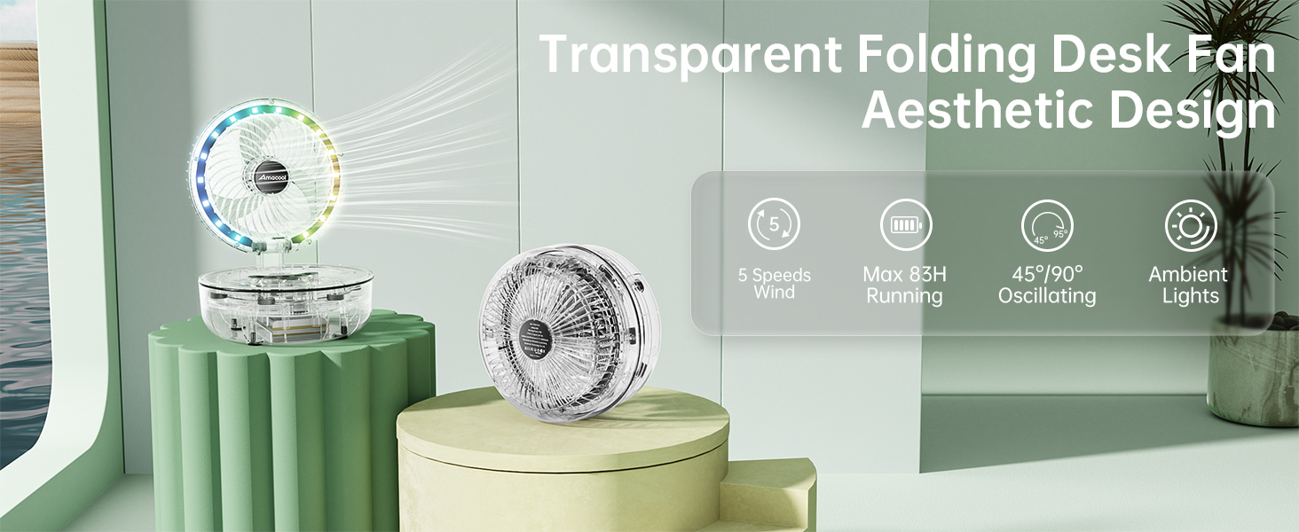 beautifull small desk fan