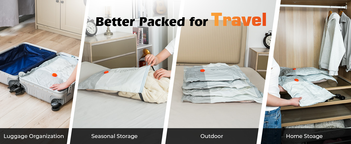 Perfect for home organization travel, camping, and moving house.