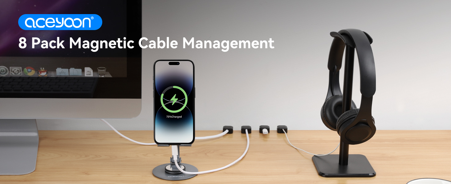 Magnetic Cable Clips