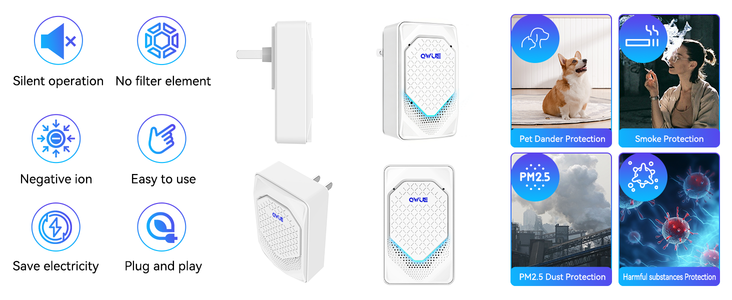 Air Ionizer Plug In