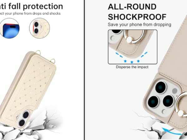 Prevents drops and scratches, safeguarding your mobile phone