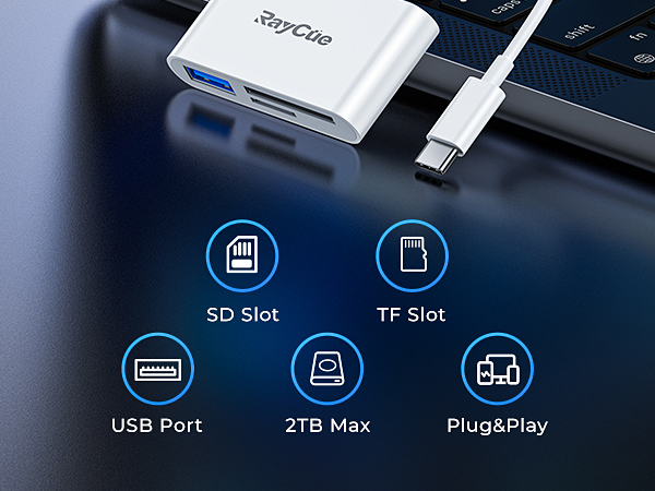 USB-C SD dard Reader