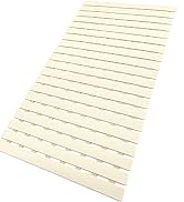 BEMISO Shower Mat Non Slip Bathtub Mat with Suction Cups and Drain Holes 27.5 x15.7 Inch Bath Mat...