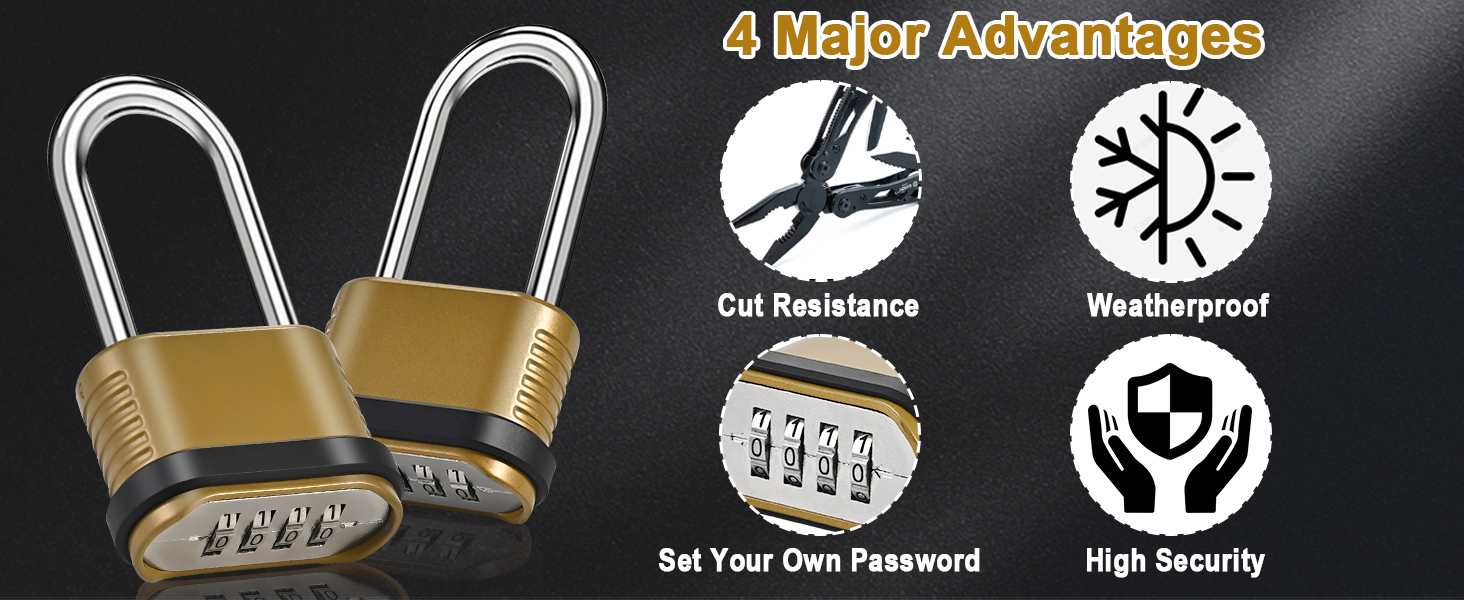 combination lock outdoor