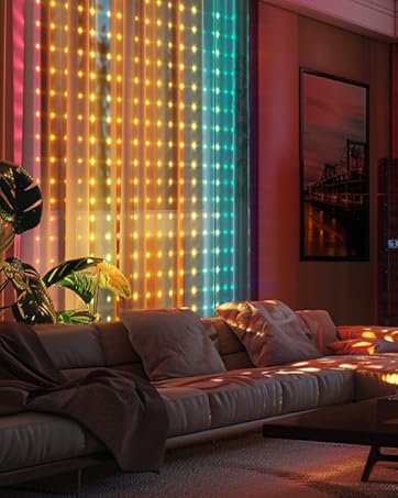 curtain lights lights