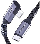 SUMPK USB C to USB C Cable 3.1 Gen 2 [3.3ft 2 Packs], 100W USB C Cable PD Fast Charging Cable, Su...