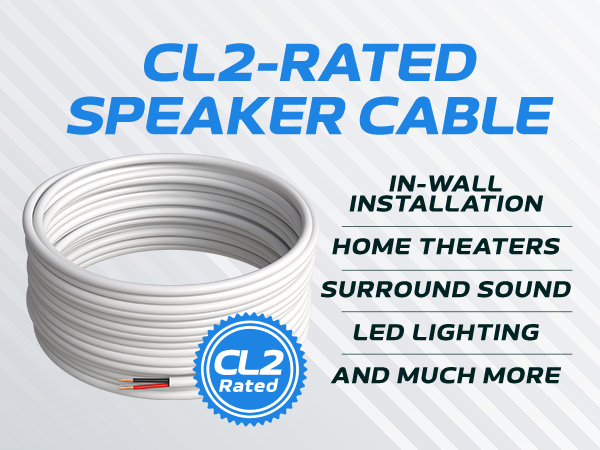 cl2 rated speaker cable