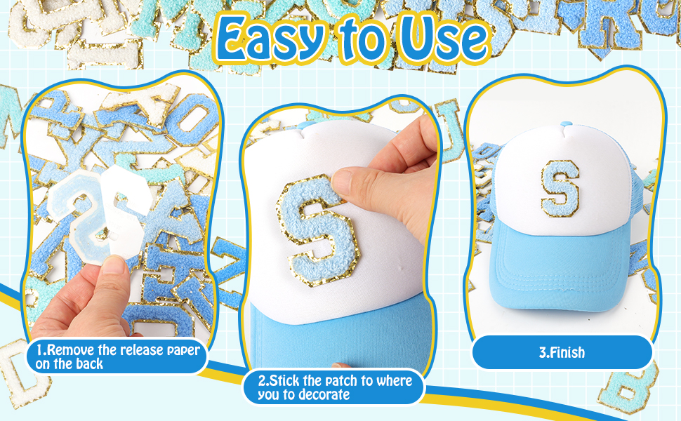 chenille letter 
