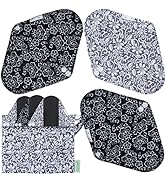 Wegreeco Bamboo Reusable Sanitary Pads - Cloth Sanitary Pads | Light Incontinence Pads | Reusable...