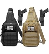 ATBP Tactical Sling Backpack Bag Pack for Men Military One Strap Shoulder Backpack Crossbody Bag ...