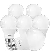 Linkind A19 LED Light Bulbs Dimmable, 60W Equivalent, Energy Efficient 9W, 2700K, 800 Lumens, E26...