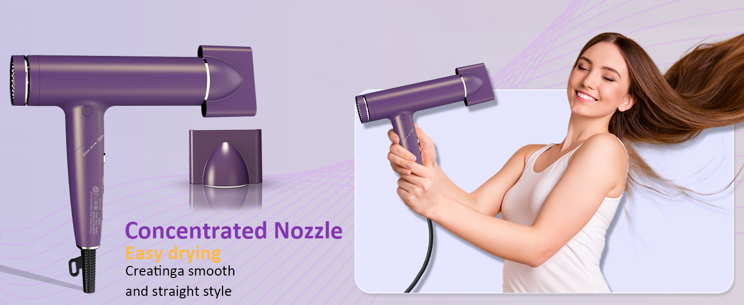 blow dryer with nozzle