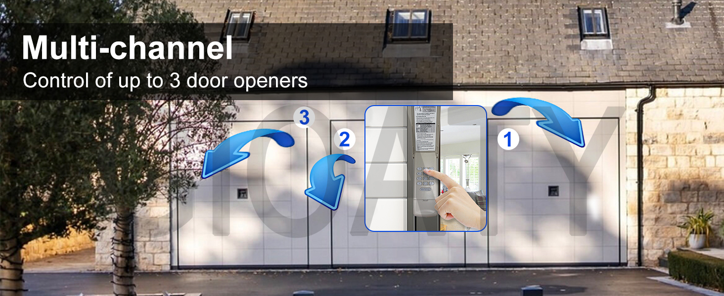 Universal Garage Door Opener Keypad for Liftmaster, Wireless Keypad877/878MAX 377/977/877/66LM