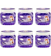 TheMadFox Odor Eliminator Gel Beads, 12 oz, 6 Pack Air Freshener for Home &amp; Car, Pet Neutralizes ...