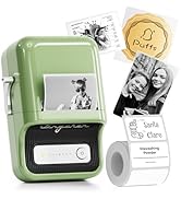 NIIMBOT B21 Label Maker, 2 Inch Portable Thermal Label Printer, Label Maker Machine with Tape, Co...