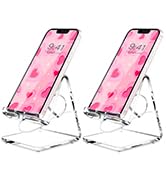 clear phone stand-2pack