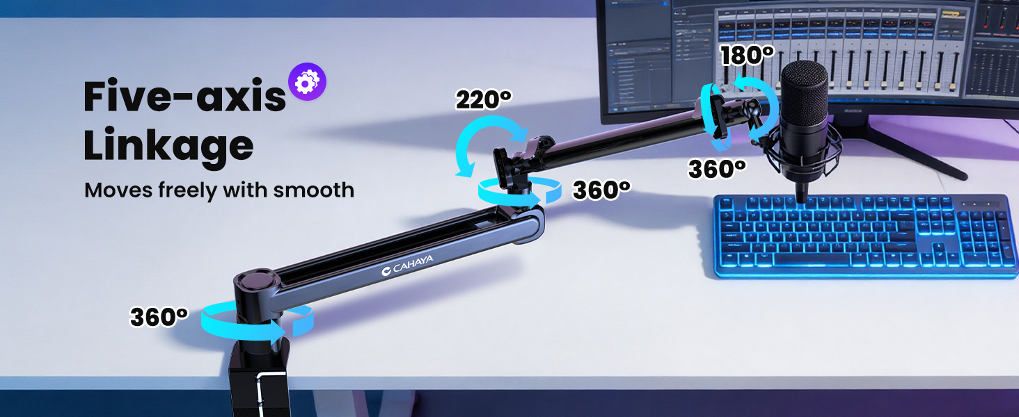 mic boom arm
