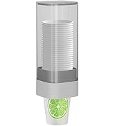 MYITYARD Cup Dispenser, Pull Type Wall Mount Cup Holder for Water Cooler Fit 3oz-5oz Disposable P...
