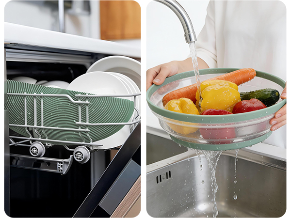 collapsible microwave splatter cover
