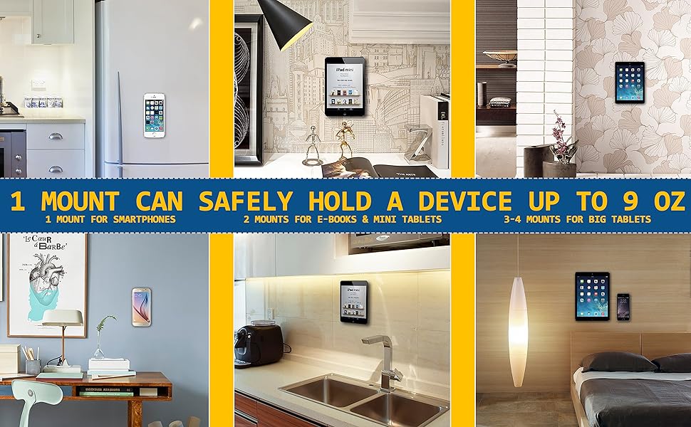 SALEX magnetic mount universal flat