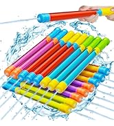 Water Squirt Guns 18 PCS - Shoot Up to 40 Feet, Outdoor Squirt Gun Pool Toys for Kid Age 3-12 Tee...