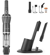HIKALION Cordless Handheld Vacuum, Lightweight Portable Hand Vacuum Cleaner with Charging Dock,Re...