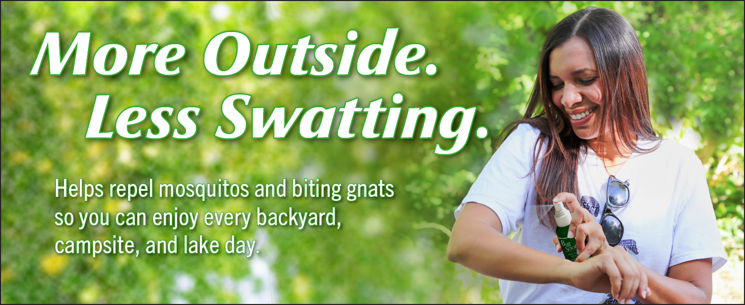 More outside. Less swatting.