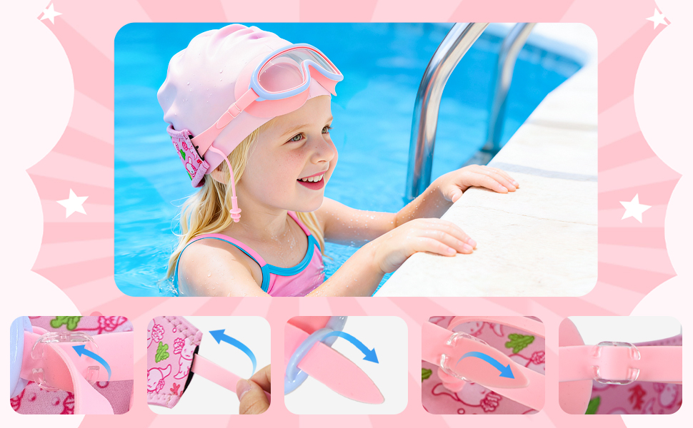 Salamander swimming goggles
