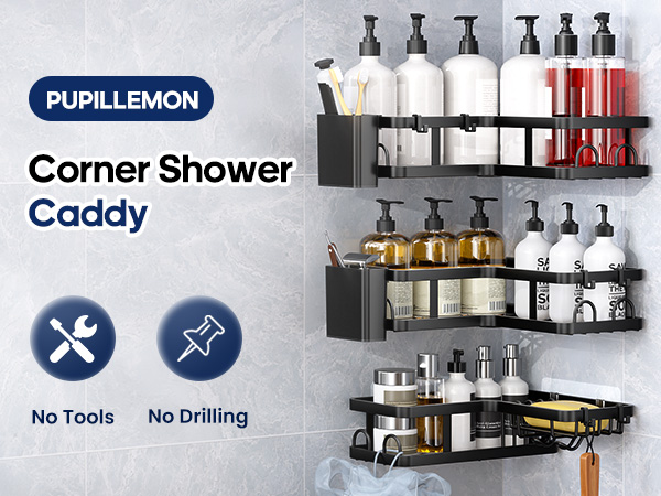 corner shower caddy
