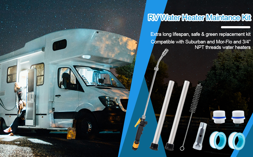 rv water heater tank rinser