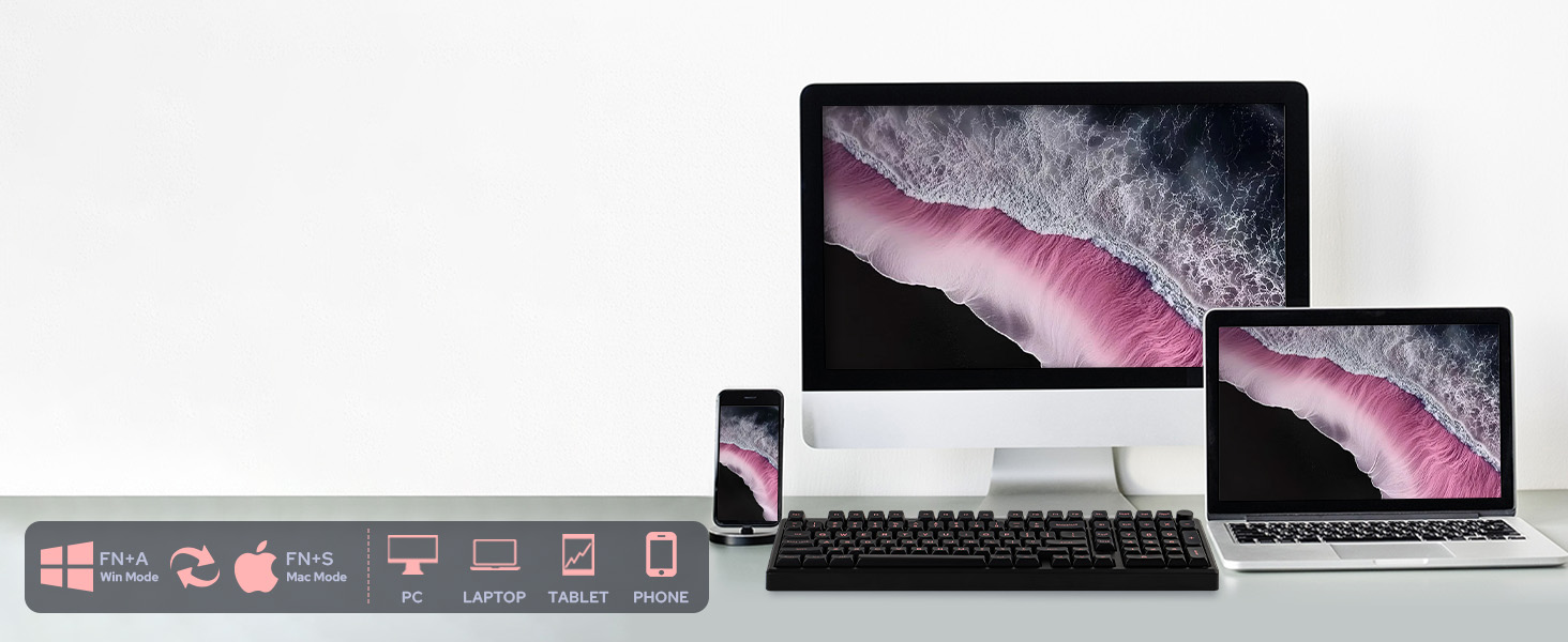 Galaxy100 wireless gaming keyboard