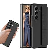 CCSmall for Samsung Galaxy Z Fold 7 Case with Wrist Strap, Slim Shockproof Protective Cover with ...