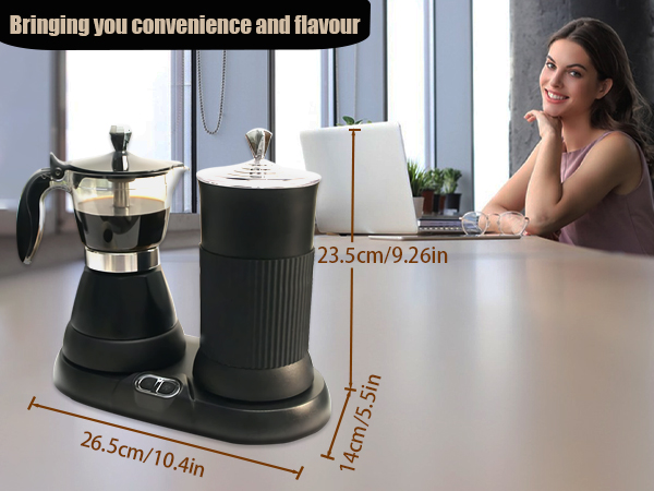 Moka Pot &amp; Milk Frother