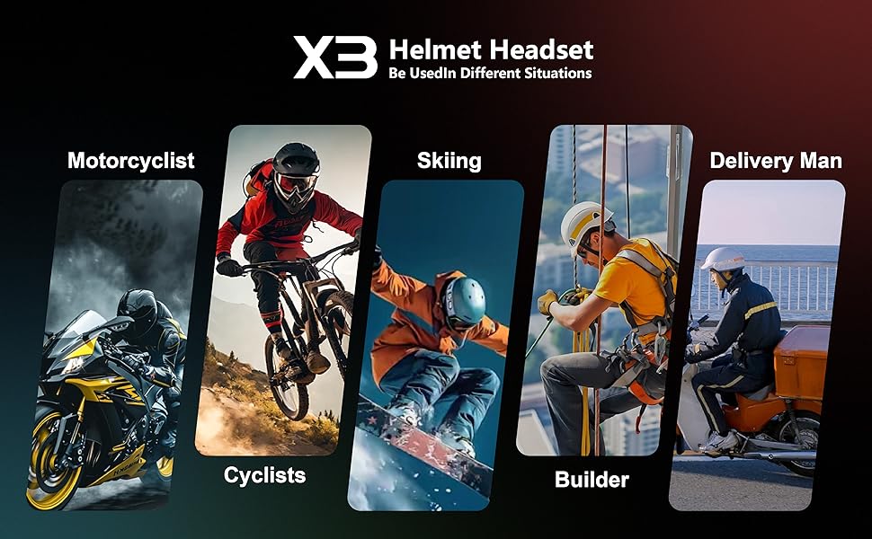 Helmet Headset Be Used In Different Situations