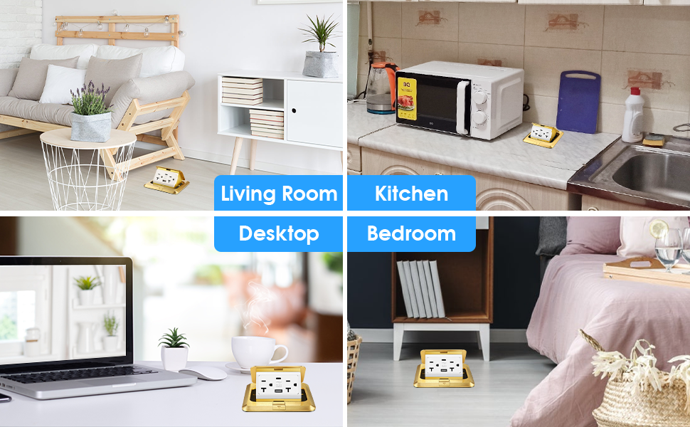 floor outlet pop up outlet