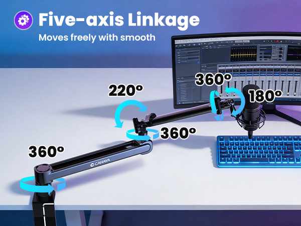 mic boom arm