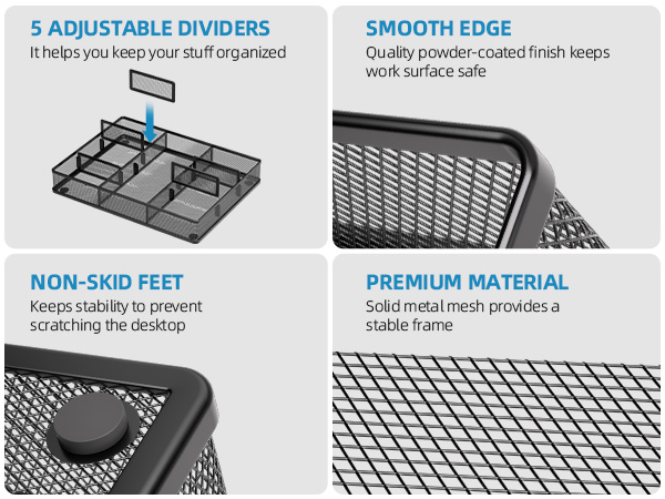 5 Adjustable Dividers